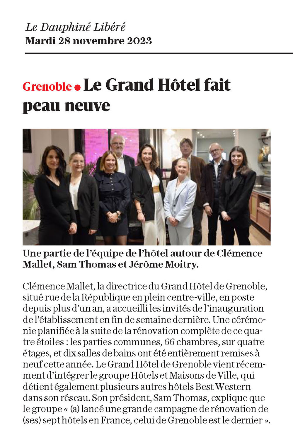 Le-Dauphine-Inauguration-Grand-Hotel-Grenoble